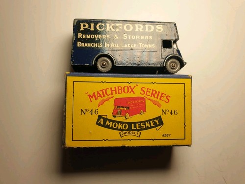 Matchbox 46b blue pickfords - 46b,dk,
