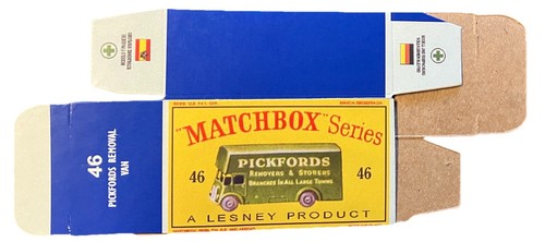Matchbox pickfords removal - matchbox,