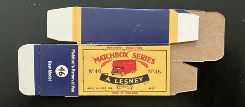 Matchbox pickfords removal - matchbox,