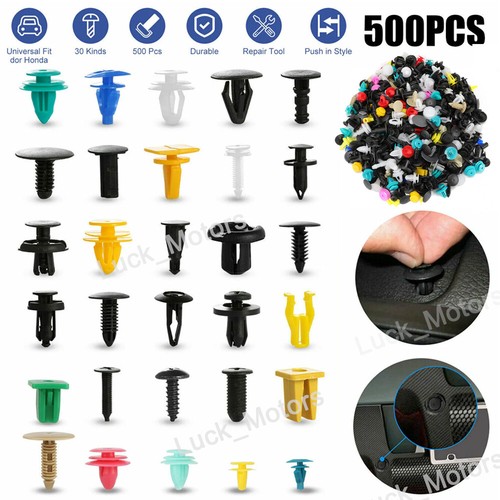 500 pcs car retainer fasteners - pcs,