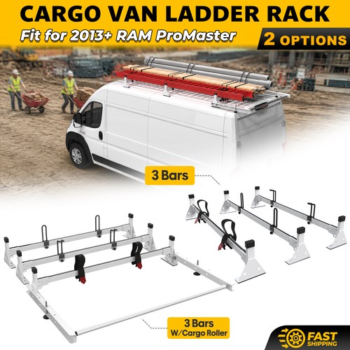 Van roof ladder rack 3bars - ladder,
